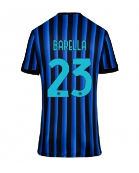 Billige Fotballdrakt Inter Milan Nicolo Barella #23 Replika Hjemmedrakt Dame 2025-26 Kortermet Billige Fotballdrakt Inter Milan Nicolo Barella #23 Replika Hjemmedrakt Dame 2025-26 Kortermet